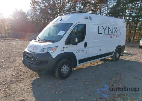 2023 Ram Promaster 2500 High Roof 159 Wb z USA, uszkodzony, nr VIN 3C6LRVDG7PE565412